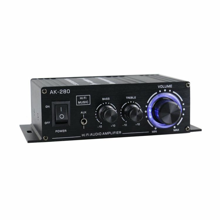 Audio Amplifier |   AK-280 Mini Digital Power Amplifier 40W+40W 12V Speaker 2 Channel Home Theater Audio & Video Audio Amplifier