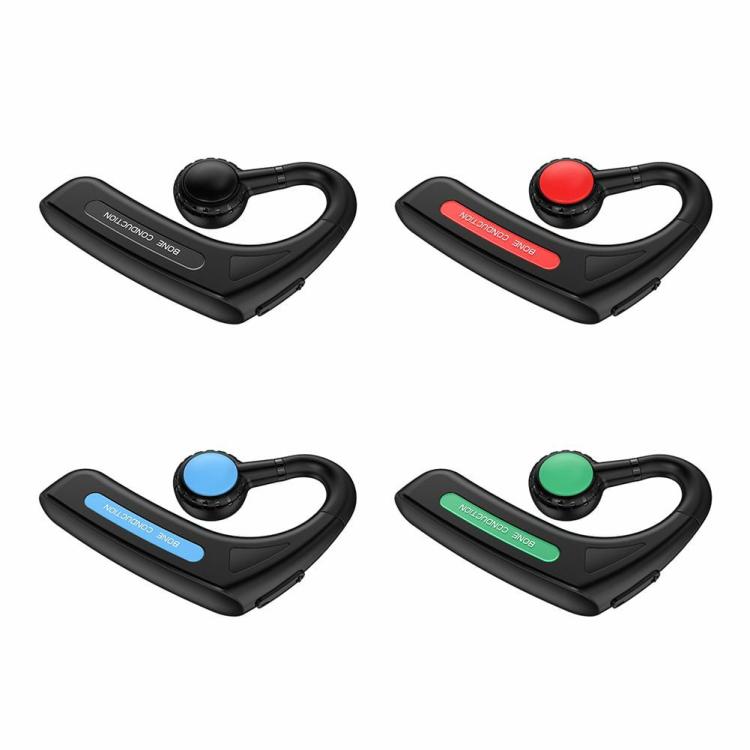 Earphone & Headphone |   Ear Clip Type Bluetooth-compatible Headphone for Business Sports Cycling Fitness Audio & Video Black/Red/Blue/Green