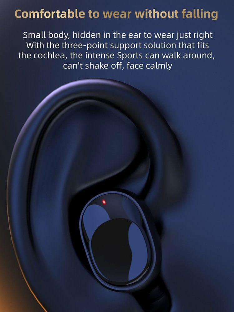 Earphone & Headphone |   Noise Cancelling Bluetooth-compatible Earphones Stereo Wireless Headphones Audio & Video Earphone & Headphone