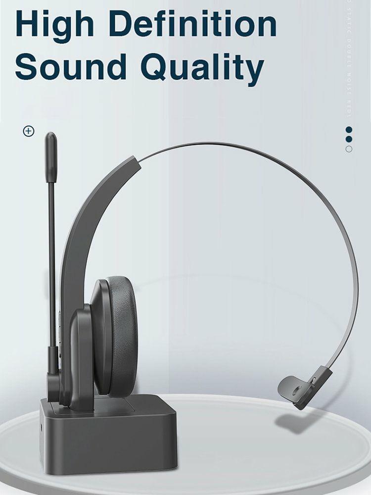 Earphone & Headphone |   OY631 Wireless Call Center BT5.0 Noise Cancelling Headset with Microphone Audio & Video Earphone & Headphone