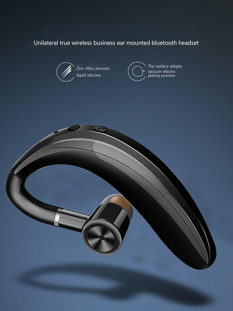 Earphone & Headphone |   Single-Side Wireless Ear-Mounted Headset Bluetooth Earphone Business Earbud Audio & Video Earphone & Headphone