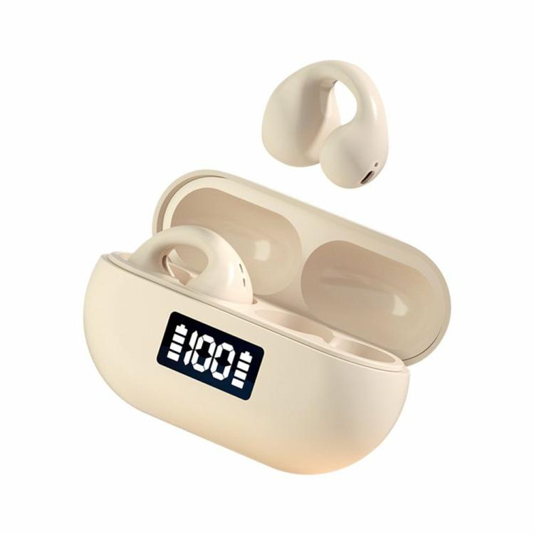 Earphone & Headphone |   T75 Ear-Clip Earphones Digital Display Bluetooth-Compatible 5.3 Stereo Headphone Audio & Video Earphone & Headphone