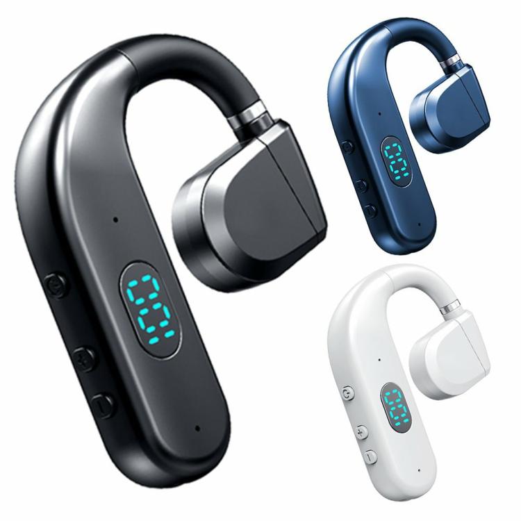 Earphone & Headphone |   Wireless Earphones Waterproof Bluetooth-Compatible5.3 Music Gaming Sport Earbuds Audio & Video Black/Blue