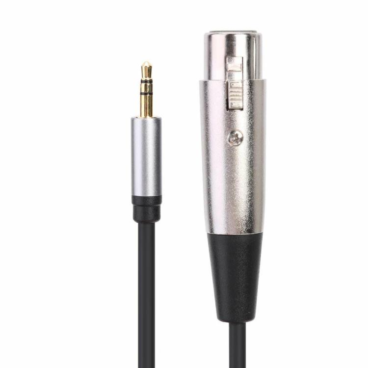 HDMI Adapter & HD Players |   1.5m XLR 3pin Female to 3.5mm Male Audio Adapter Cable for Microphone Audio & Video HDMI Adapter & HD Players