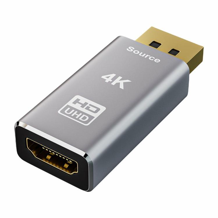 HDMI Adapter & HD Players |   4K DP To HDMI-Compatible Adapter 30Gbps Video Converter for Monitor PC Laptop Audio & Video HDMI Adapter & HD Players