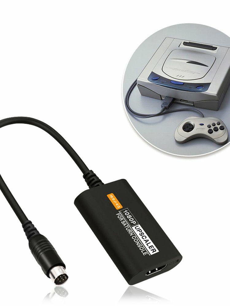 HDMI Adapter & HD Players |   Game Console HDMI-Compatible Adapter for SEGA Saturn 1080P HDTV Converter Audio & Video HDMI Adapter & HD Players