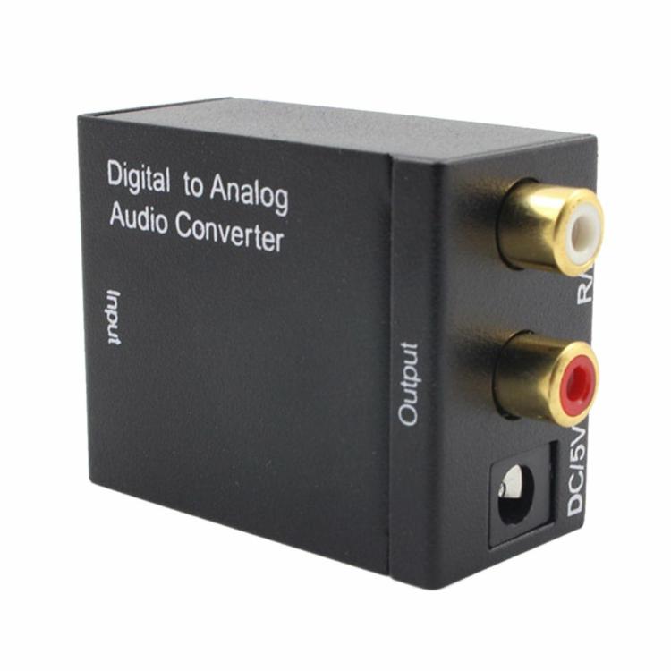 HDMI Adapter & HD Players |   Optical Digital Stereo Audio SPDIF Toslink Coaxial Signal to Analog Adapter Audio & Video HDMI Adapter & HD Players