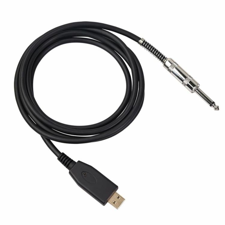 HDMI Adapter & HD Players |   USB Guitar Cable USB Male to 6.35mm 1/4 inch TS Mono Connector Adapter Cord Audio & Video HDMI Adapter & HD Players