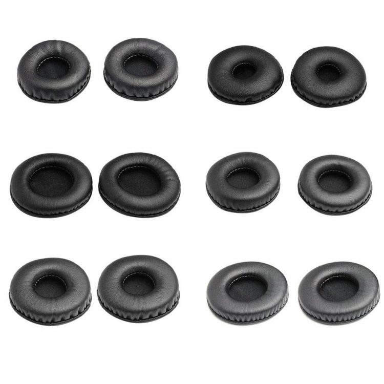 Headphone Accessories |   1 Pair Universal Leather Soft Foam Sponge Replacement Headphone Ear Pads Audio & Video Headphone Accessories