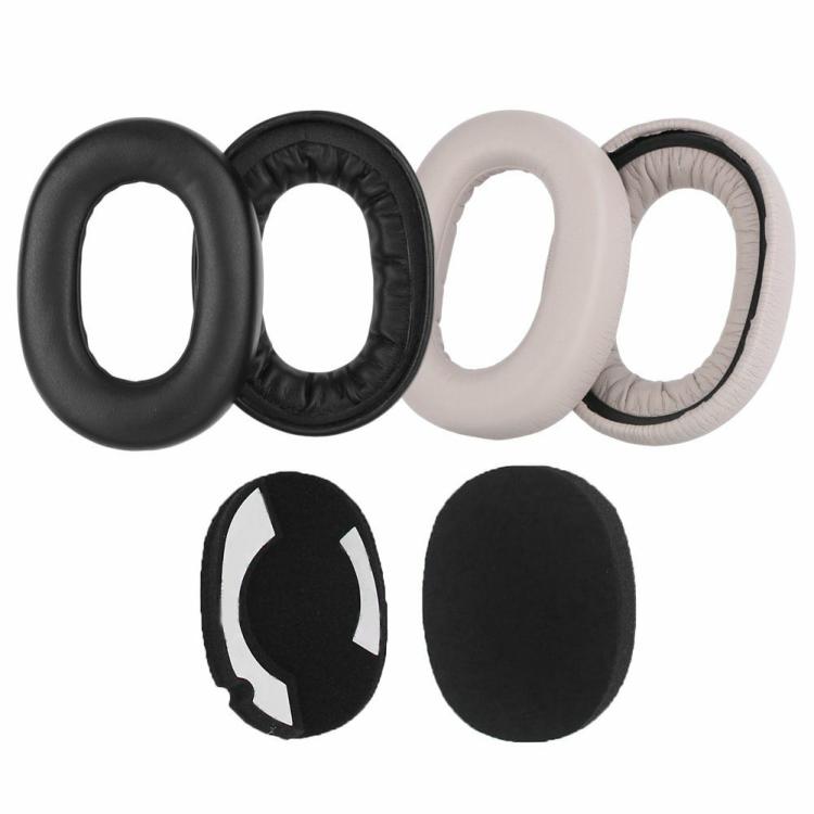 Headphone Accessories |   1Pair Replacement Ear Pads Cushion Cover for Jabra Elite 85h Wireless Headphones Audio & Video Black/Gold