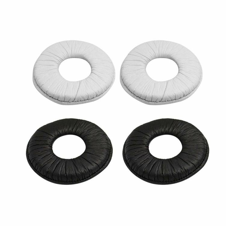 Headphone Accessories |   2pcs Headphone Earpads Black/White Soft Sponge Ear Cups for MDR-ZX100 ZX300 Audio & Video Headphone Accessories