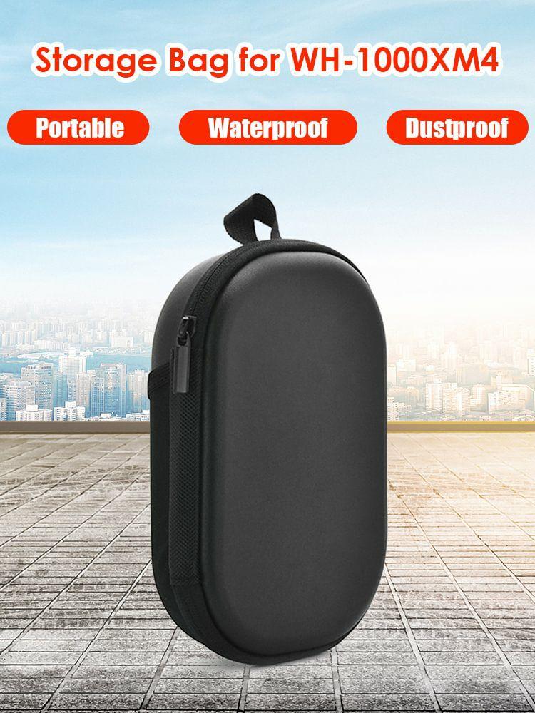 Headphone Accessories |   For WH-1000XM4 Wireless Bluetooth-compatible Headset Waterproof Case Bag Audio & Video Headphone Accessories