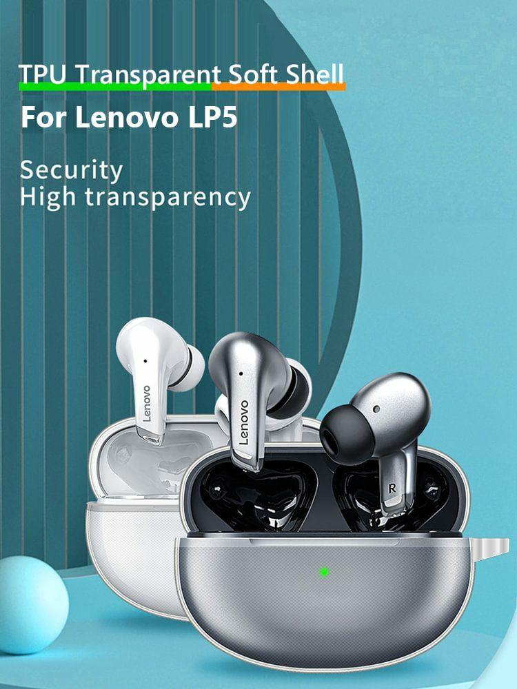 Headphone Accessories |   Portable Charging Box Holder Anti-scratch TPU Soft Earphone Cover for LP5 Audio & Video Headphone Accessories