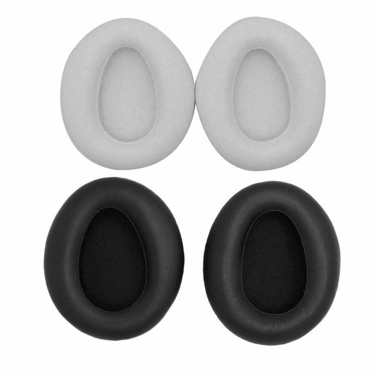 Headphone Accessories |   Protein Leather Ear Pads Cushions for MDR-10RBT MDR-10RNC MDR-10R Audio & Video Black