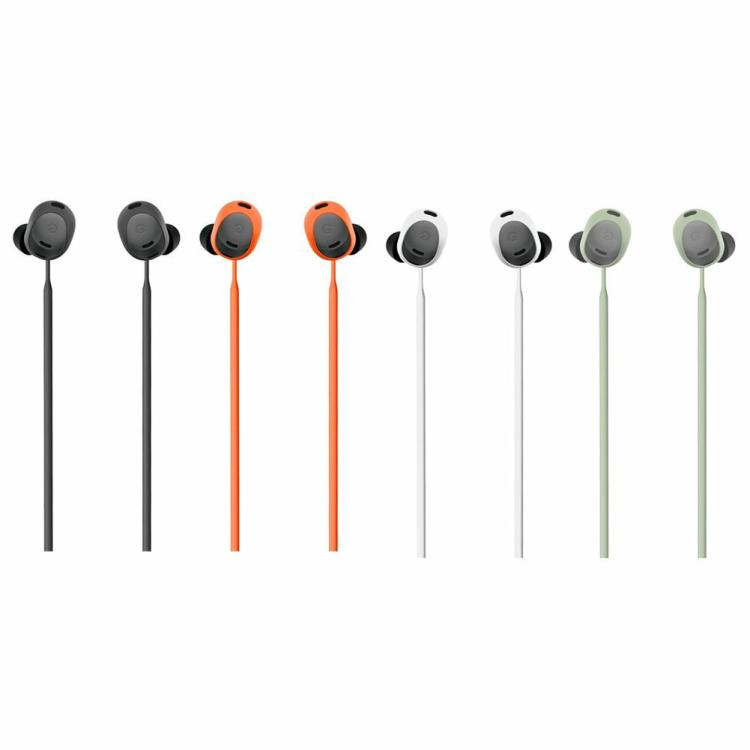 Headphone Accessories |   Silicone Anti Lost Neck Rope Wireless Headset Cord for Google Pixel Buds Pro Audio & Video Black/Orange/White/Olive Green