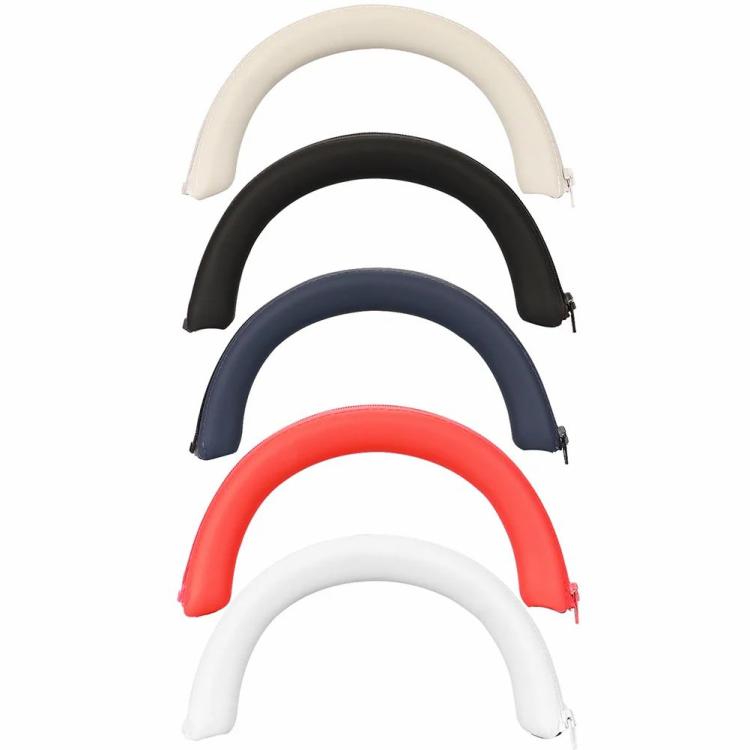 Headphone Accessories |   Silicone Headband Protectors Replacement with Zipper for Sony WH-1000XM5 Headset Audio & Video Beige/Black/Dark Blue/Red/White