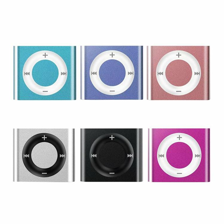 Music Player |   Mini Clip MP3 Player with Speaker TF Card 64G Expansion 180mAh Music Walkman Audio & Video Light Blue/Rose Gold/Silver/Black/Rose Red/Purple