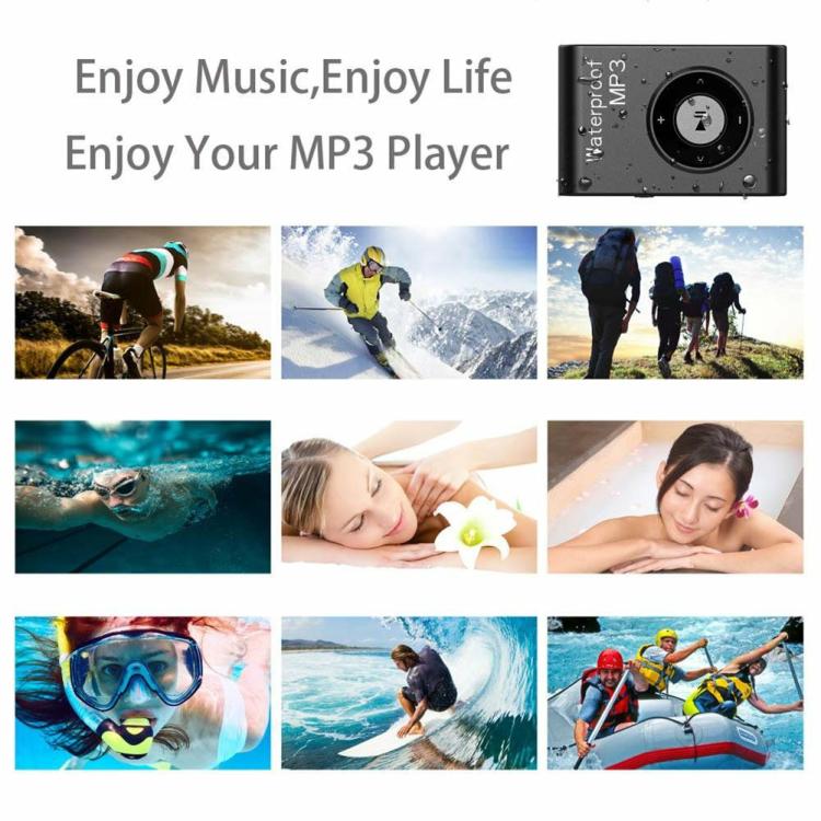 Music Player |   Sports MP3 Player with FM Radio Clip Mini MP3 Player for Swimming Running Riding Audio & Video Music Player