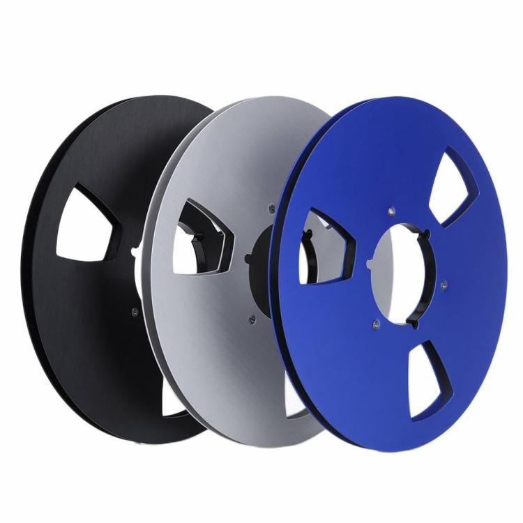 Others |   10 Inch Empty Tape Reel Aluminum Alloy Recording Tape Reel for Studer ReVox/TEAC Audio & Video Black/Silver/Blue