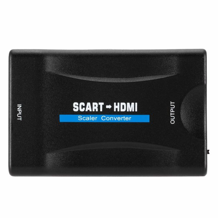 Others |   1080P SCART to HDMI-compatible Video Audio Upscale Converter HD Receiver TV for HD DVD Audio & Video Others