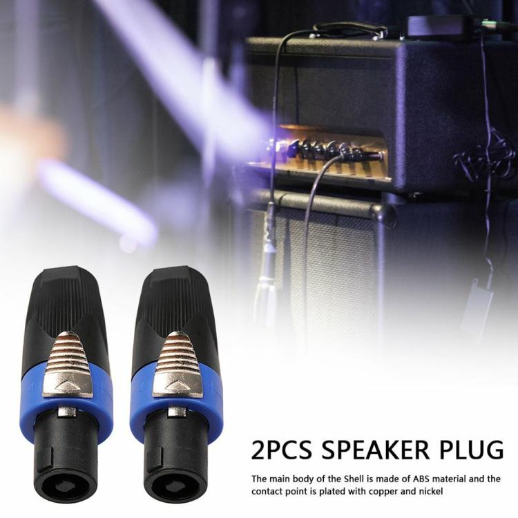 Others |   2/10x 4 Pole Audio Speaker Plugs Twist Lock Connectors for Neutrik NL4FC Audio & Video Others