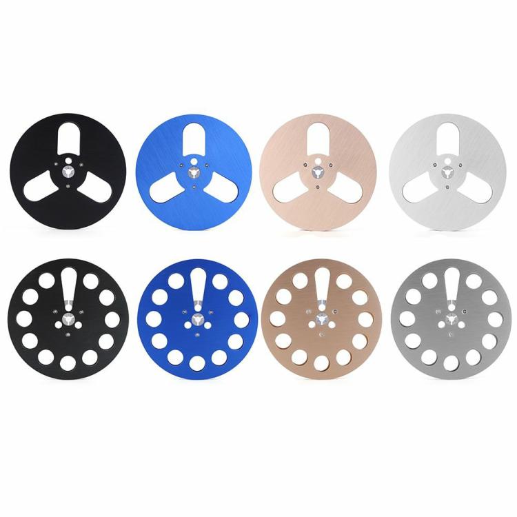 Others |   7inch Empty Tape Reel 3/11 Hole 1/4 Blank Tape Reel for Studer ReVox/TEAC/BASF Audio & Video Black/Blue/Gold/Silver