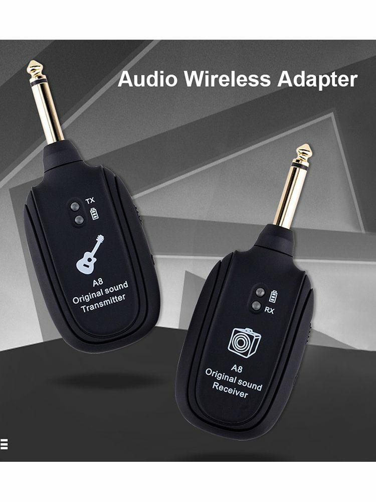 Others |   A8 UHF Wireless System Electric Guitar Pickup Audio Transmitter Receiver Audio & Video Others