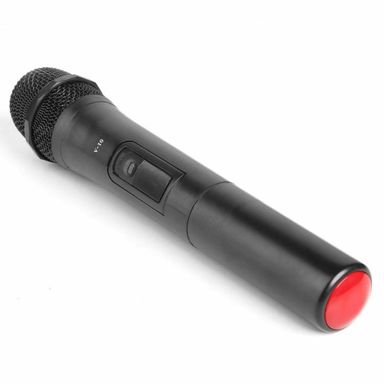 Others |   V10 Wireless Microphone Professional Handheld Mic for Karaoke Speech Loudspeaker Audio & Video Others