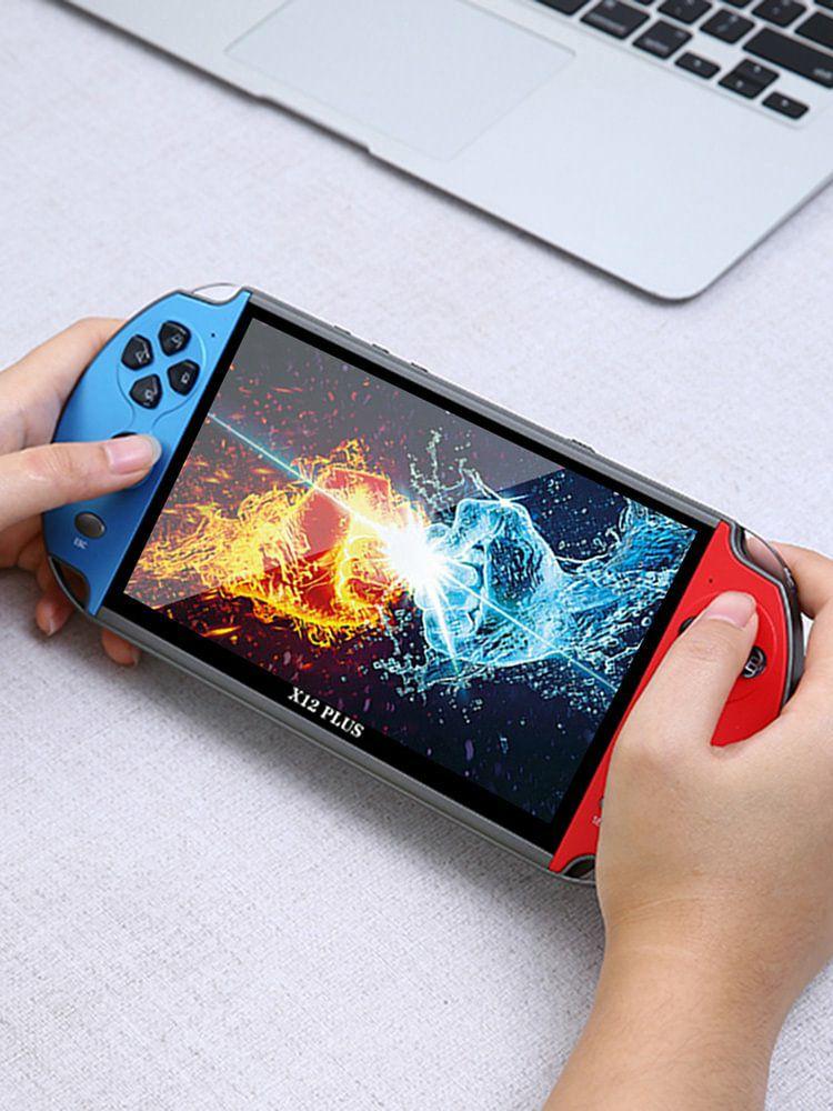 Others |   X12 Plus Handheld Video Game Console 10000 Games 7.1inch HD Screen for Kid Adult Audio & Video Others