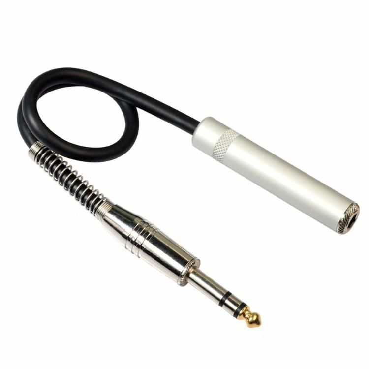 Speakers & Radio |   1ft/0.3m 6.35mm Stereo Male to Female Extension Audio Amp Guitar Cable Audio & Video Speakers & Radio