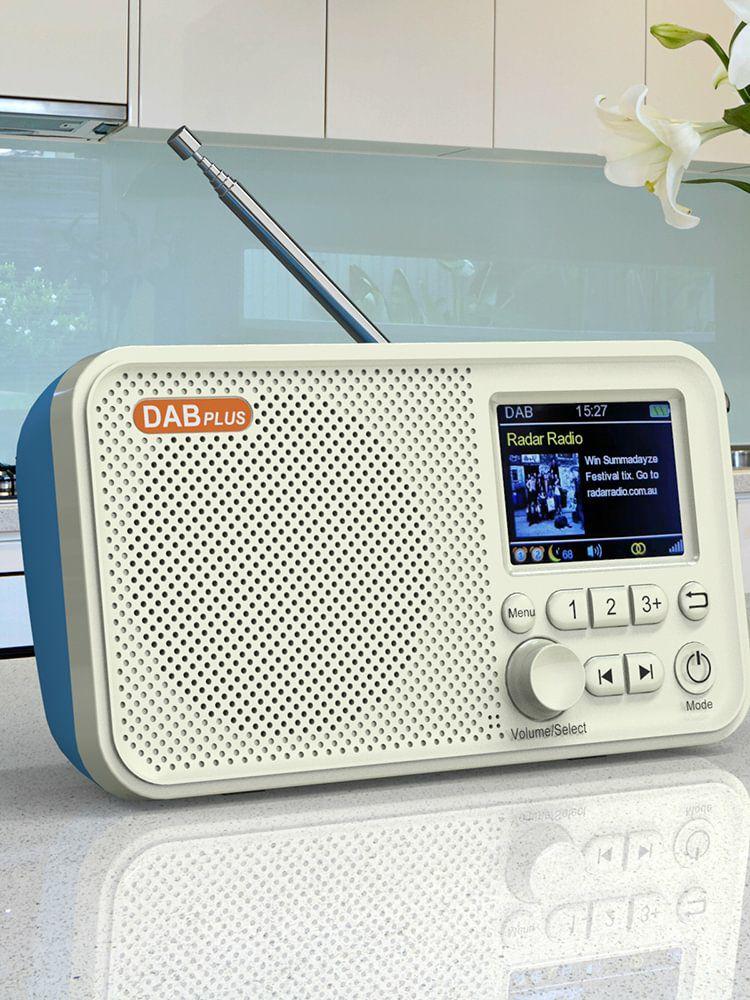 Speakers & Radio |   C10 2.4 inch Color LCD Screen Digital Desktop Alarm Clock DAB DAB+ FM Radio Audio & Video Speakers & Radio