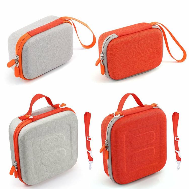 Speakers & Radio |   Carrying Case Shockproof Holder Bag for Yoto Mini Kids Audio Music Player Audio & Video Grey/Orange