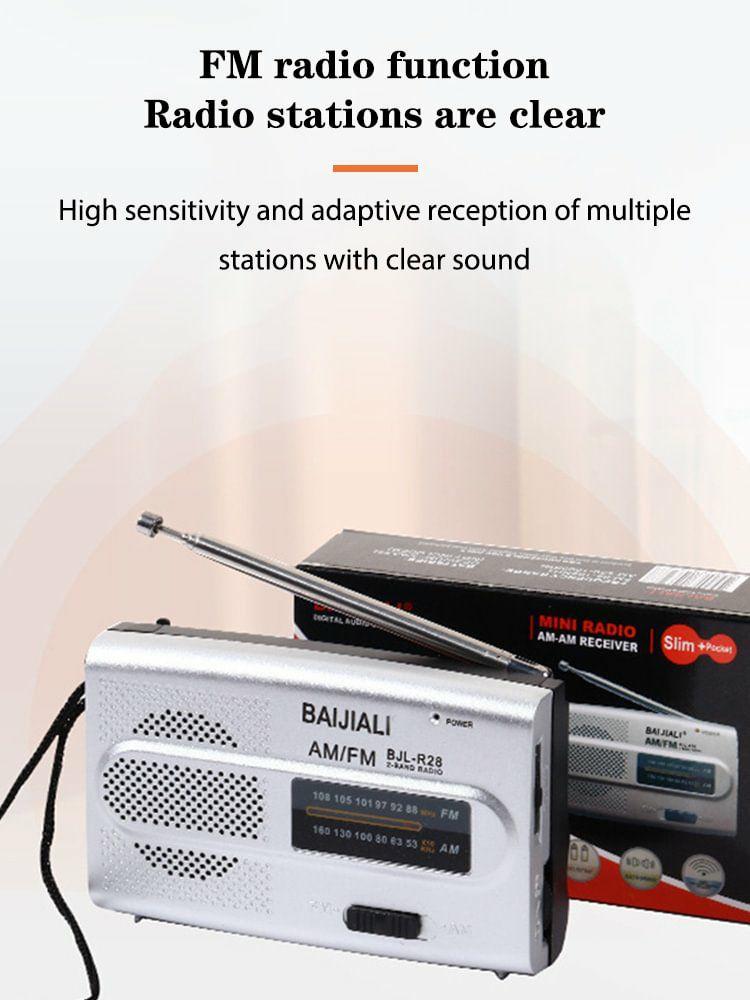 Speakers & Radio |   Digital AM/FM Radios Built-In Speaker Handheld Pocket Dual-band Radio Devices Audio & Video Speakers & Radio