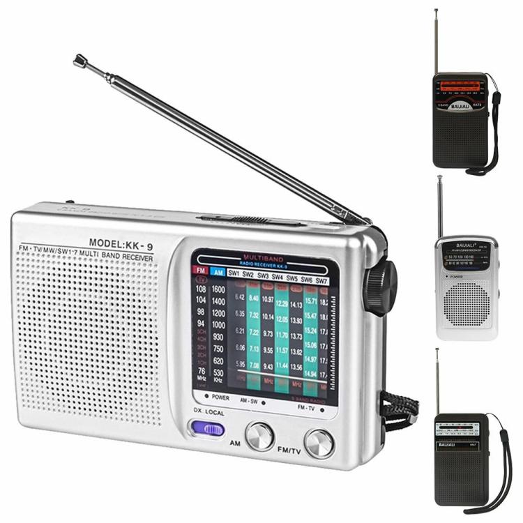 Speakers & Radio |   Digital Radio Built-in Speaker Pocket Pointer Radio LCD Display Battery Operated Audio & Video Speakers & Radio