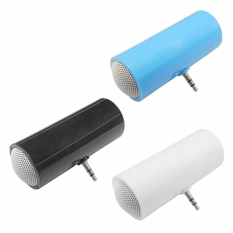 Speakers & Radio |   Mini Portable Speaker with 3.5mm Plug Mobile Phone Speaker for Smartphone Tablet Audio & Video Black