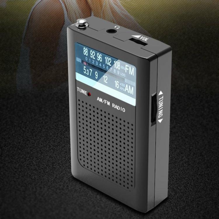 Speakers & Radio |   Portable FM Pocket Radio Receiver with Antenna FMAM Pointer Retro Radio Audio & Video Speakers & Radio