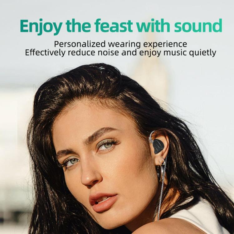 Wired Headset & Walkie Talkie |   ZSN PRO X Metal In Ear Earphones 1BA+1DD Hybrid Technology HIFI Bass Earbuds Audio & Video Black/Gold