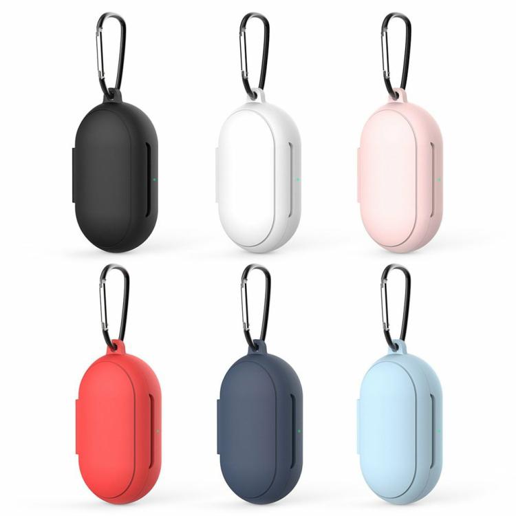 Headphone Accessories |   Silicone Case for Galaxy Buds Plus Protective Cover with Keychain Audio & Video Black/White/Pink/Red/Dark Blue/Sky Blue