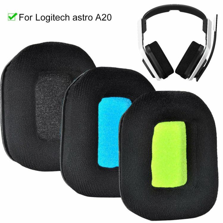 Headphone Accessories |   Velvet with Memory Foam Ear Cushion Cover Ear Pads Pillow for Logitech Astro A20 Audio & Video Blue/Green/Black