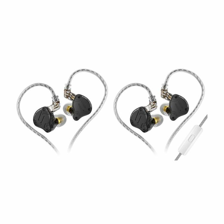 Wired Headset & Walkie Talkie |   In-ear Music Earphones 3.5mm HiFi Dynamic Balanced Armature Wired Sports Headset Audio & Video Wired Headset & Walkie Talkie